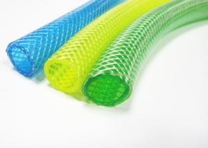 China Food Grade Flexible Clear PVC Braided Hose , Braided Water Hose Cold Resistant wholesale