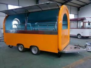 China Affordable 2024 Food Trailers Mobile Food Trailer Customized High Quality Snack Business Stand wholesale