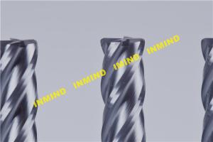 China 4 Flute Radius Milling Cutter With 30 mm Cutting Length 12 mm Diameter wholesale