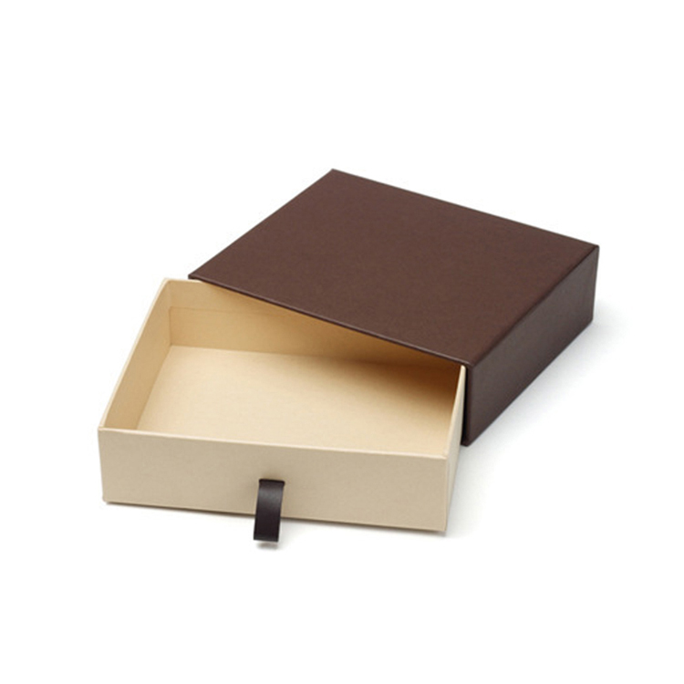 Chocolate Gift Box Slide Drawer Type Paper Material Custom Logo Printed