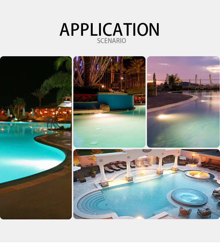 Anti UV Monochrome Mini Pool Lights 3 Years Warranty E26 PAR56 1700LM
