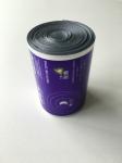 Purple Plastic Laminated Tubes Industrial And Cosmetic Tube Customized Width