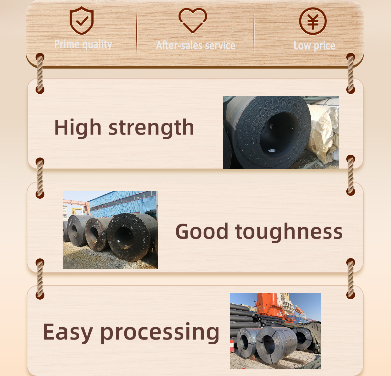 1.2mm 1.5mm 2mm 3mm Thick Mild Carbon Steel Coil Iron Sheet Hot Rolled Steel Coil with Skin Pass and Non-Alloy Material