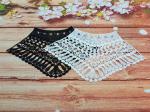 Niris Lingerie Embroidery Lace Fabric White Chemical Guipure Embroidered Lace