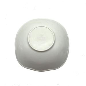 China Camping Outdoor Melamine Plate Dinnerware Anti Scratch Petal Shape wholesale