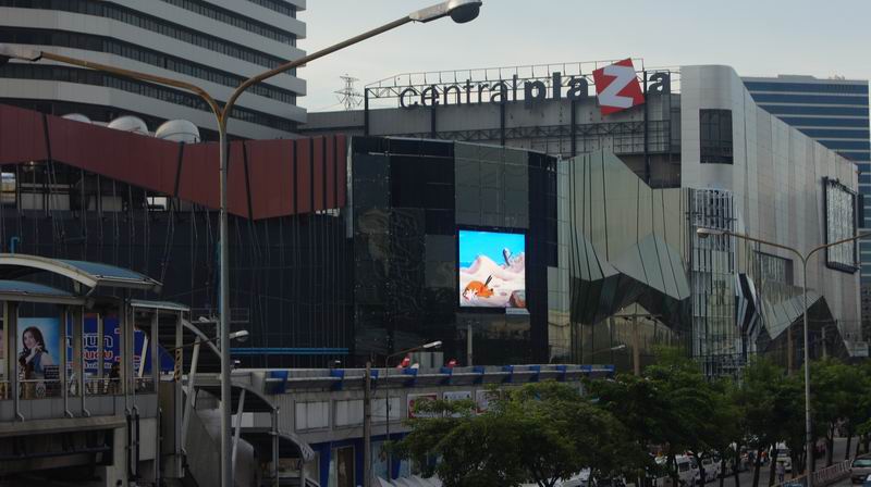 Arc Shaped LED Display Project with Constant Current Driver IC Aluminum LED Cabinet