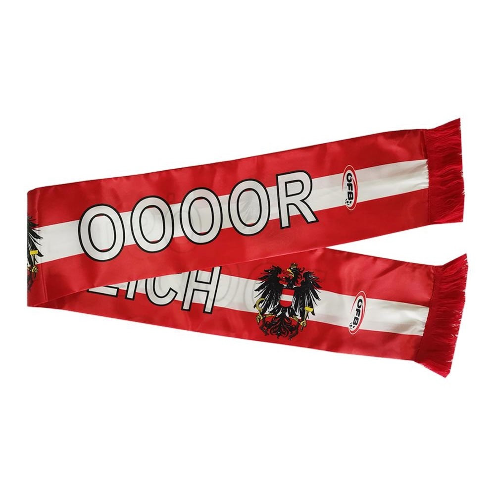 Rectangle Flag Print Scarf 15*135cm Wool Magic Neck Scarf