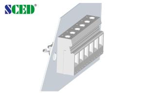 China 300V 50A PA66 Panel Mount Terminal Block 10mm Terminal Width wholesale