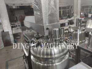 China Stainless Steel Cosmetic Cream Making Machine / Vacuum Mixer Homogenizer wholesale
