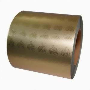 China Golden Embossing Metalized Paper Cigarette Innerliners For Tobacco wholesale