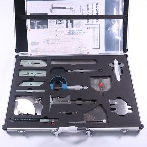 China Non Destructive Testing Welding Gauge 13pcs Set Measurement Stainless Steel wholesale