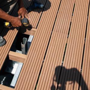 China Garden WPC Decking Panel Suppliers Customized Multifunctional wholesale