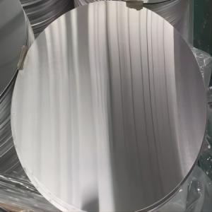 China Silver ASTM 1050 H22 Aluminium Discs Circles 1500mm For Cookware wholesale