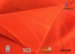 Shiny Yellow Fluorescent Material Fabric 100% Polyester Tricot Knit Fabric