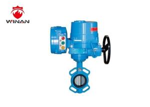China Desulfurization Butterfly Fire Fighting Valves Handle Operated 300PSI Pressure wholesale