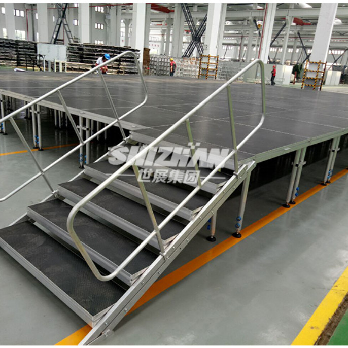 Custom Outdoor Lighting Aluminum Stage Platforms Roof Truss System
