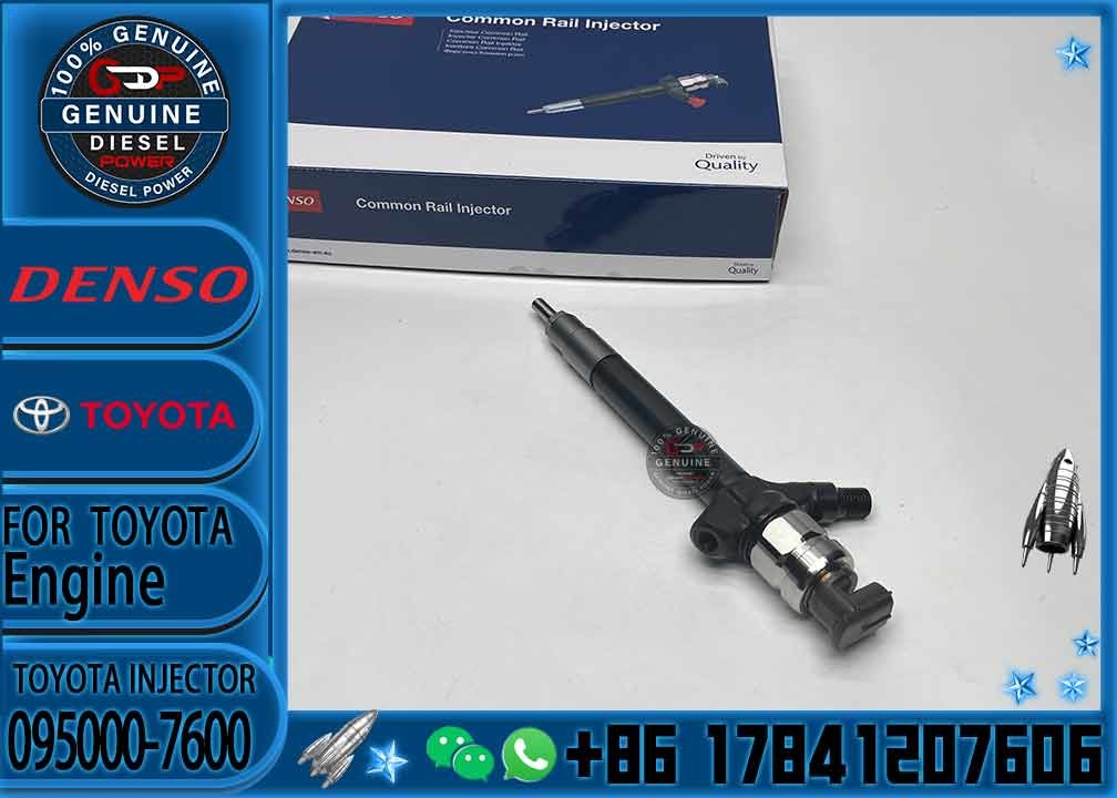 Nozzle Injector 095000-6900 23670-09200 095000-7600 23670-0R160 Diesel Fuel Engine Injector for Toyota Avensis 2.2 D 2AD