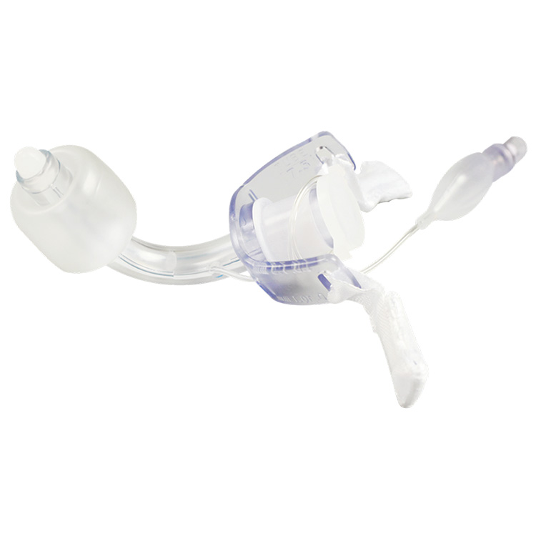 Medical Disposable PVC Sterile Reinforced Tracheotomy Tube with High Volume Low Pressure