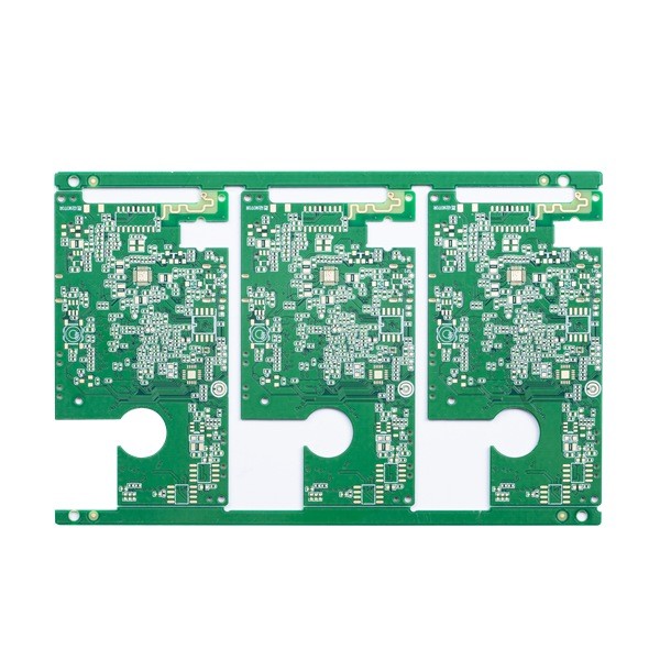 ENIG 3u Surface 6 Layer PCB Green Solder mask Prototype Printed Circuit Board