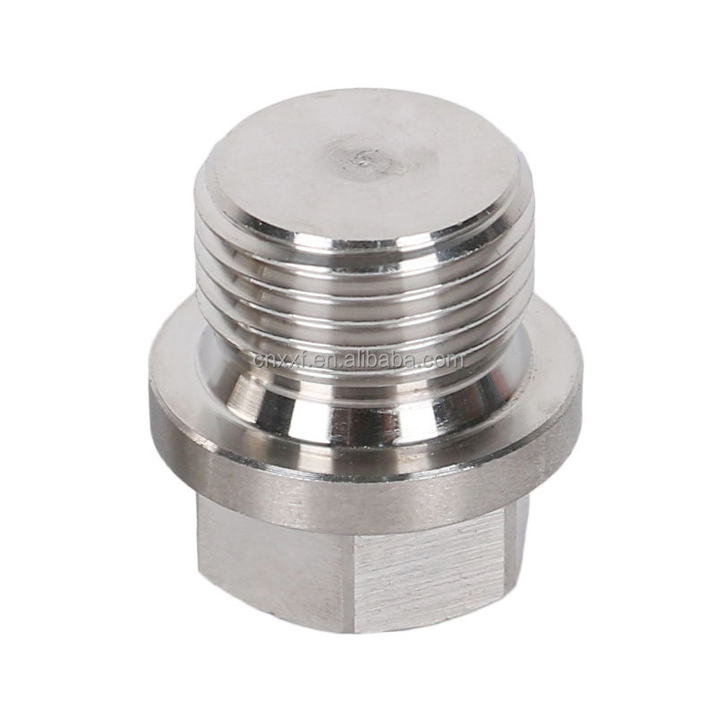 Welding NXF UNS SS44600/X10CRALSI25/H24JS/446/Z12CAS25/1.4762 304/316 STAINLESS STEEL HEX HEAD PLUG 1/8-4 INCH CUSTOMIZABLE HEAD PLUG