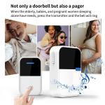 Waterproof Outdoor Wireless Doorbell Modern Kinetic Jingle Bell