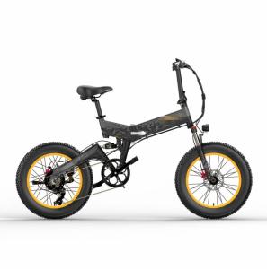 China 20 Inch Fat Tire Folding Electric Bike X3000 48v 1000w 14.5Ah LG Battery Cells Full Suspension wholesale