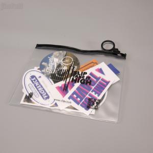 China Custom Make Up PVC Zipper Storage Bag Transparent Waterproof wholesale