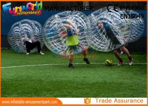 China Clear TPU Inflatable Human Knocker Ball , Inflatable Ball Suit wholesale