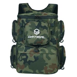 China Functional Camouflage Fishing Backpack Waterproof Customized wholesale