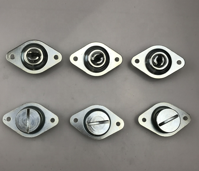 Replace/Repair Solution Self Ejecting Quick Turn 7/16" *.500 grip Slotted Head Dzus Button for Universal Car Fitment