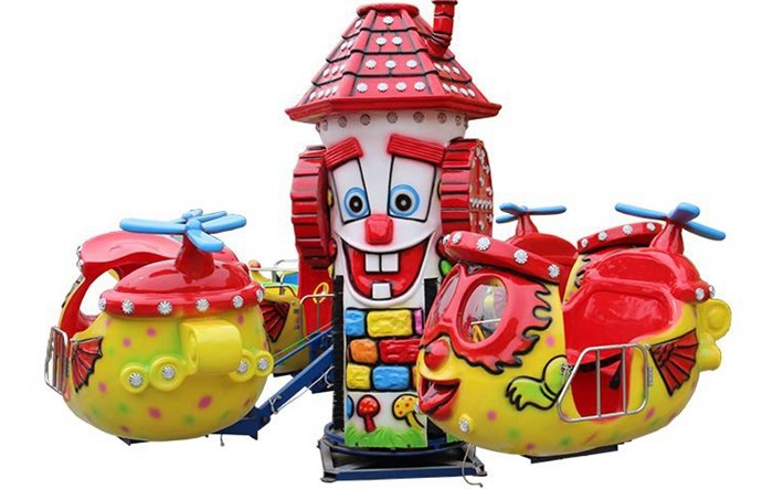 Rotating Kiddie Carousel Horse Ride With Gorgeous Lights And Great Music