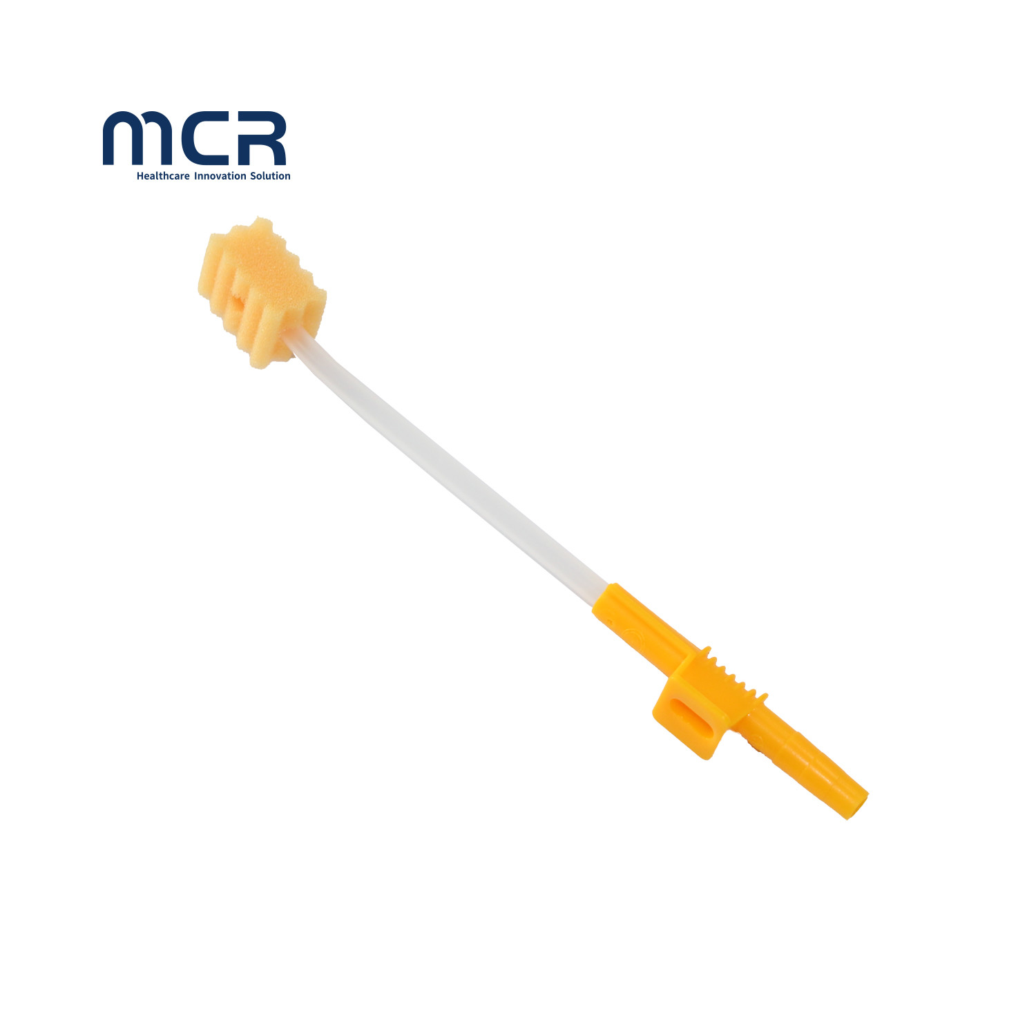 Medical Grade Disposable Dental Sponge Oral Toothbrush with Suction for Mouth Cleaning