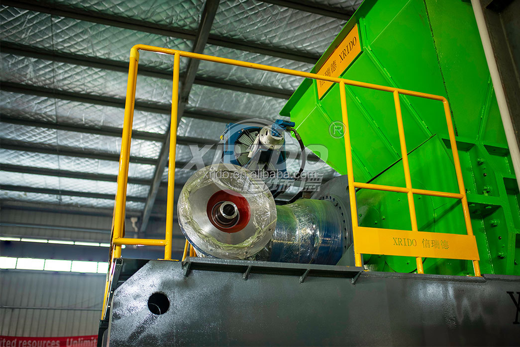 Car Wheel Aluminum Shredder 22000Kg/Hour Car Body Shredder Machine Metal