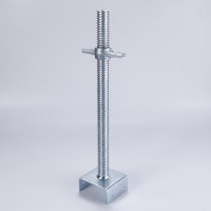 China U Head Hollow 34mm 36mm Adjustable Base Jack Galvanised wholesale