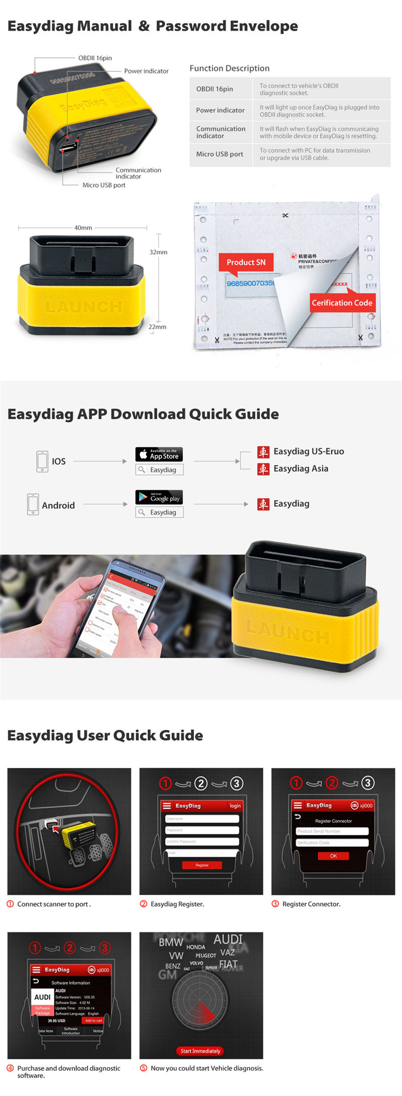 Xtruck x003 full system diagnostic tool for volvo vocom truck diagnostic scanner