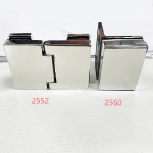 China Cast SUS304 High Precision Glass Door Hinge Surface Finished Glass Shower Hinge wholesale