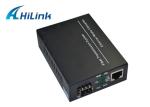 Simplex / Duplex Fiber Media Converter , SFP Media Converter Single Mode Fiber