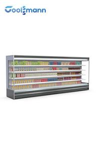 China Front Open Air Curtain Display Cooler wholesale