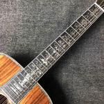 Custom KOA 12 Strings Left Handed KOA Wood Acoustic Guitar