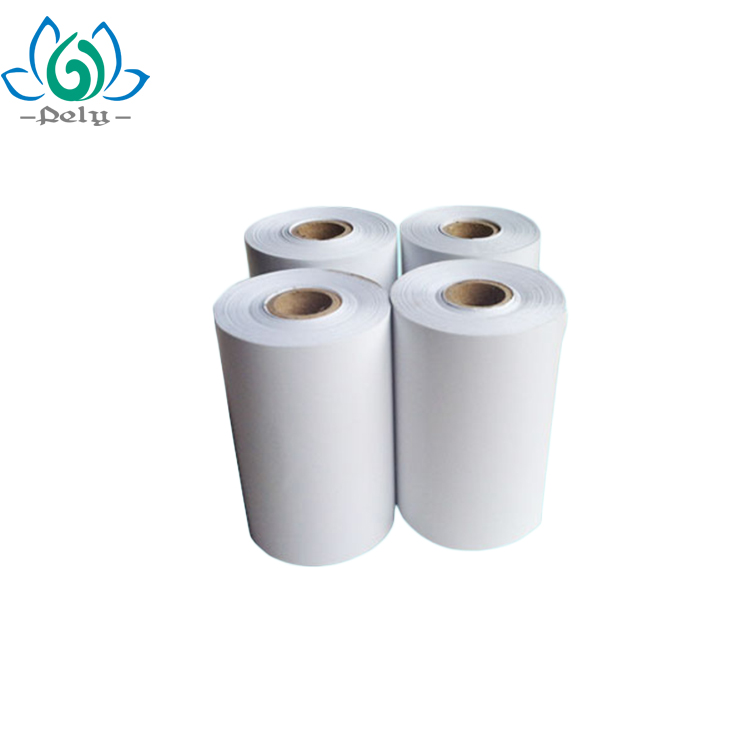White Blank Linerless Labels For Shelf Price Tag