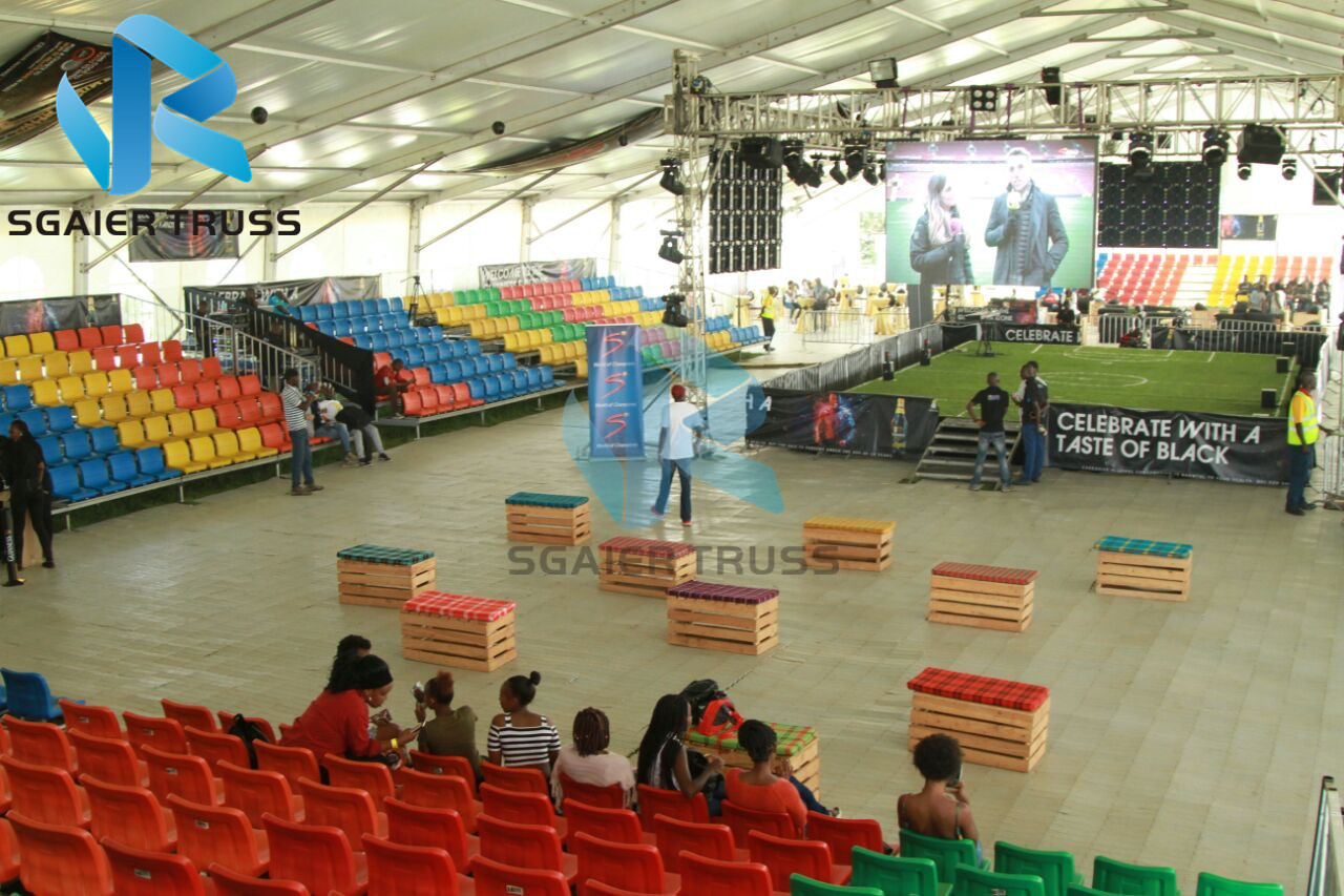 economic scaffolding structure portable outdoor grandstand for indoor and outdoor
