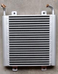 China Two Bends Hydraulic Oil Radiator For Carter E303 Excavator 410*550*60mm wholesale