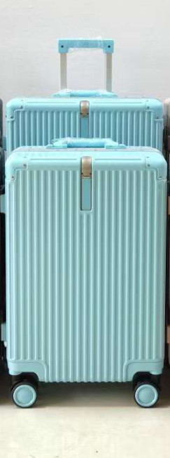 Hot Sale Aluminum Alloy Trolley Case Mute Universal Wheel Hook Password Luggage