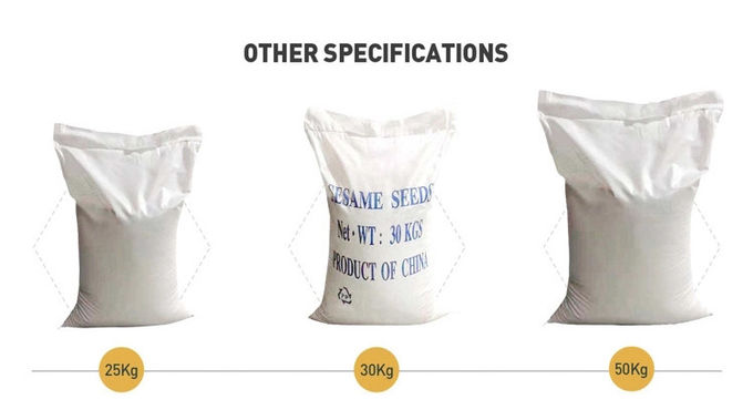 Selected White Sesame Seeds Natural Agricultural Products Seasoning Ingredients