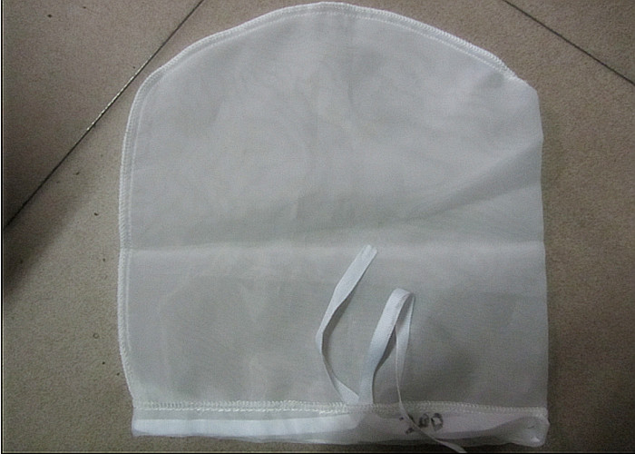 Liquid Filter Micron Filter Mesh , Nylon Mesh Drawstring Bags