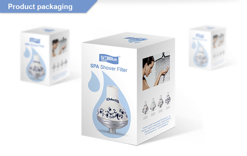 Beautiful Design Shower Filter For Hard Water , Chlorine Removal Shower Filter
