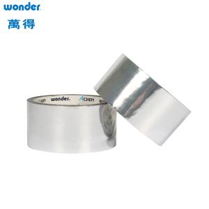 China Silver Thermal Aluminum Foil Tape 0.1mm Thickness Strong Adhesion wholesale