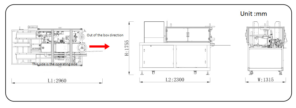 YPK30H-25 Automatic High Speed Carton Erector Horizontal