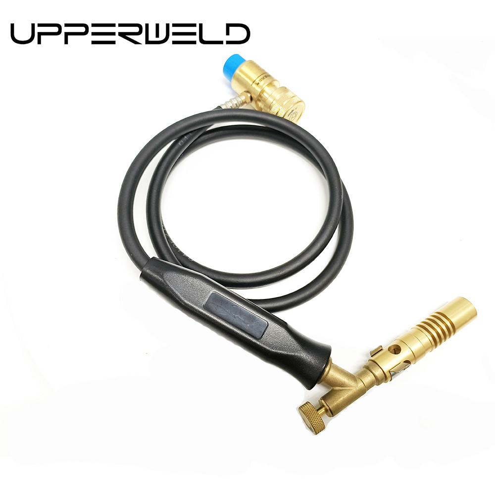 WELDING MAPP Gas Trigger-Start Torch Hose Flame Soldering and Brazing Propane Torch