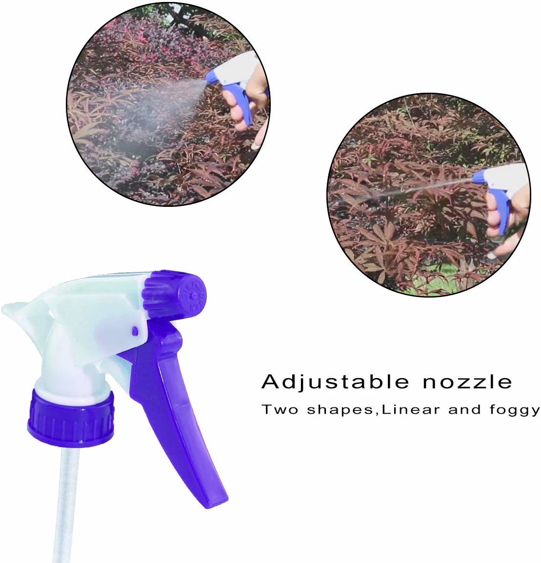 Various Colors Chemical Trigger Sprayers No Jamming Leakage Proof